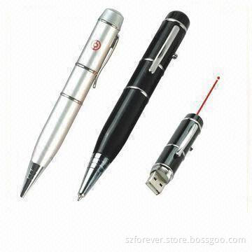 Pen Drive with 1 to 64GB Flash Capacity, Free Logo Printing